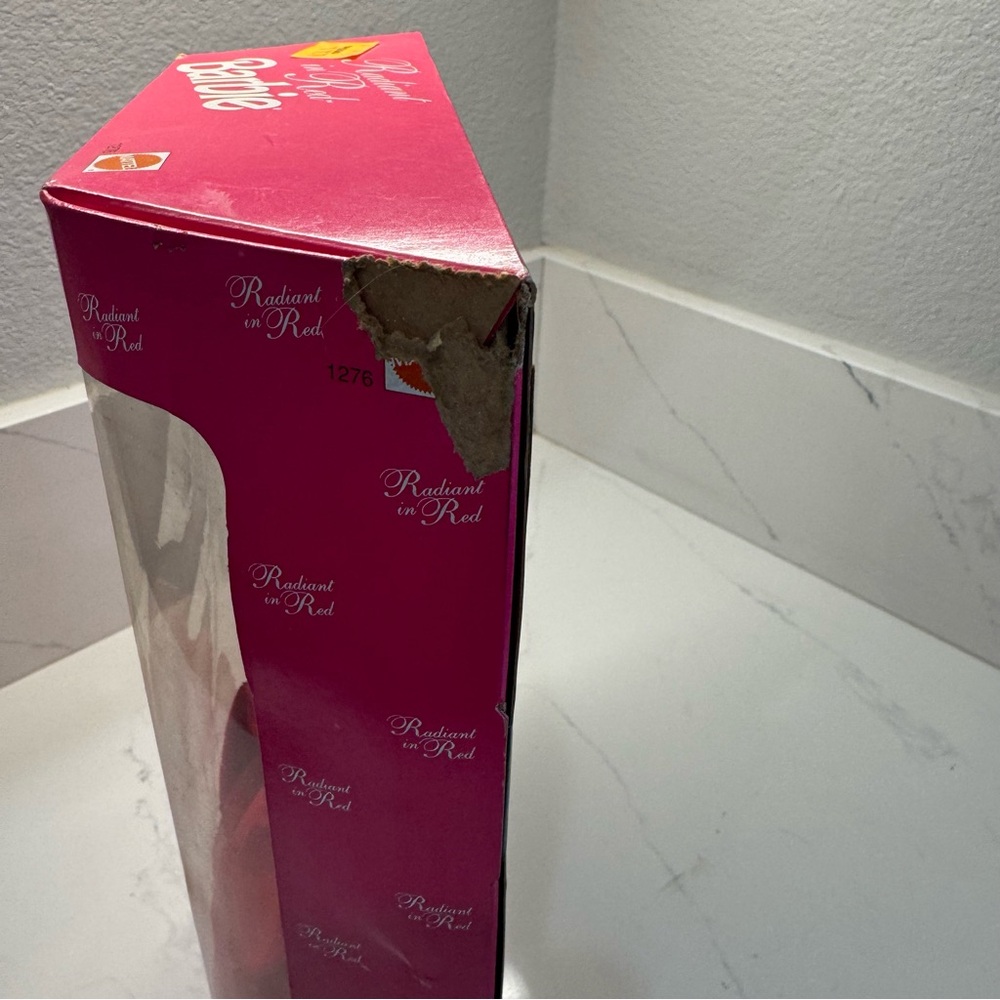 1992 Mattel #1276 Barbie doll Toys R Us Special Edition Radiant in Red Head - Picture 9 of 12